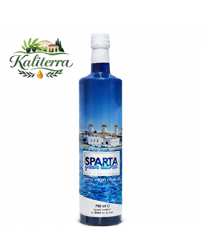 KALITERRA Sparta Greek Islands – Extra Virgin Olive Oil 750ml Glass Bottle
